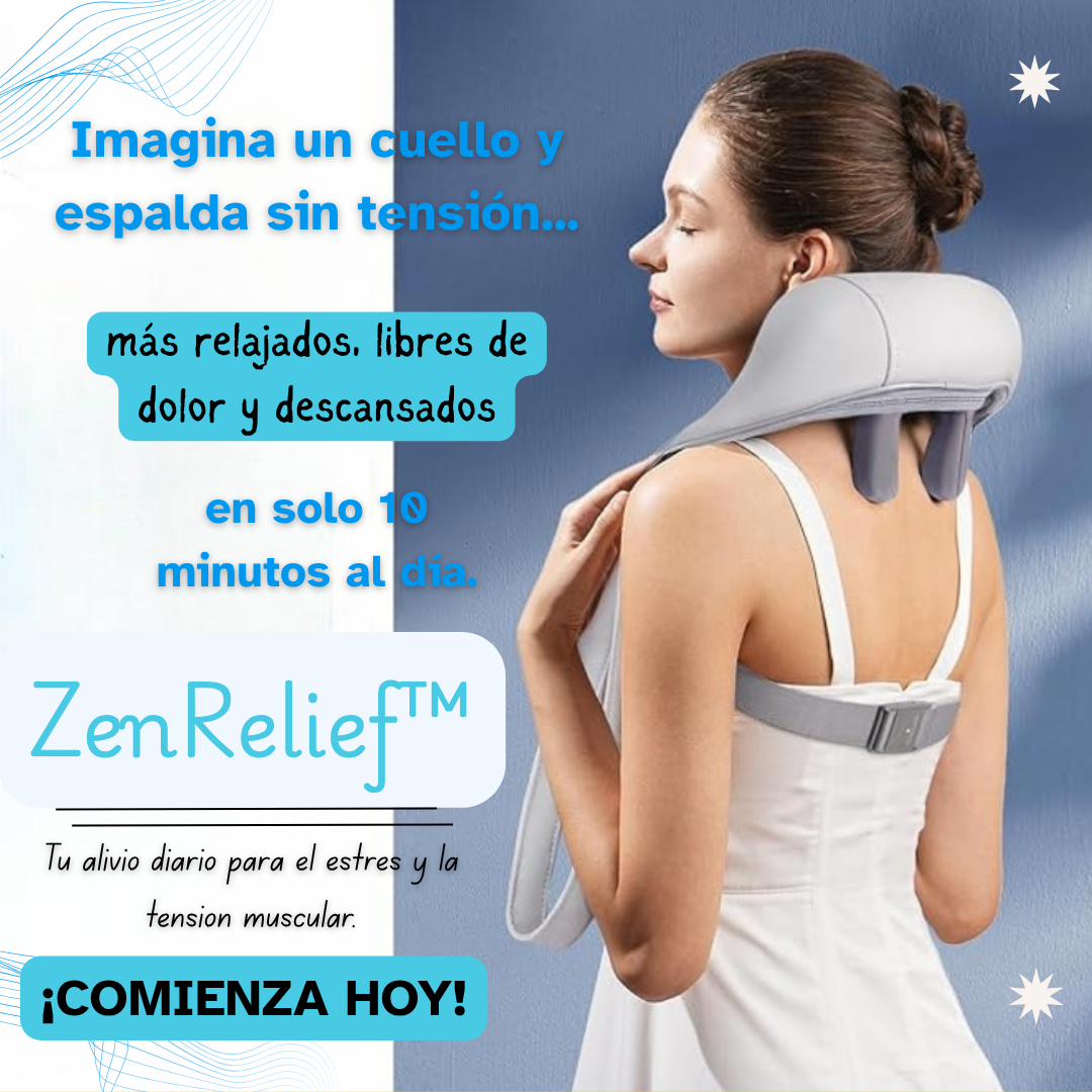 ZenRelief™ – Tu Terapia Antiestrés en Casa
