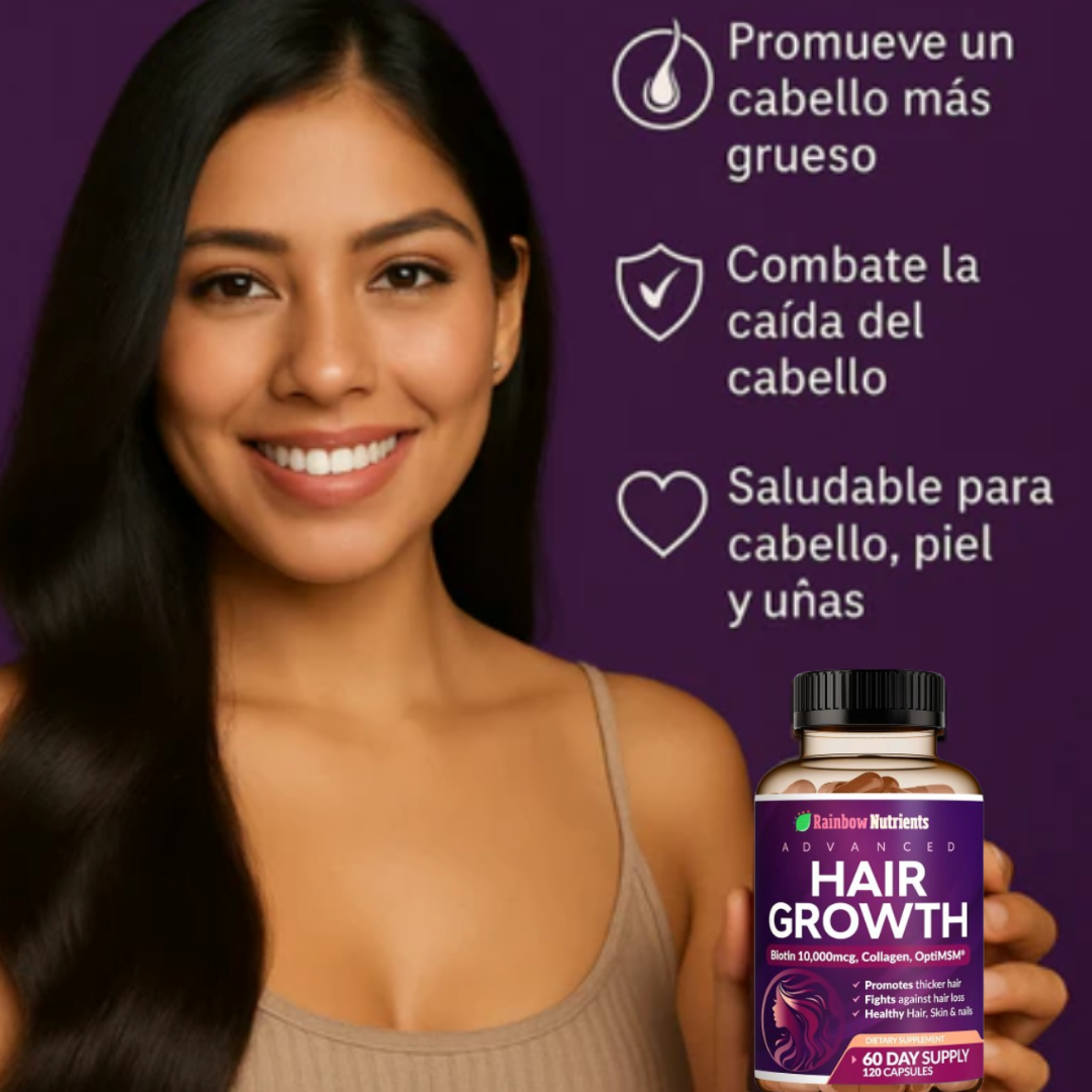 HAIR GROWTH™ - Fortalecimiento y crecimiento de cabello