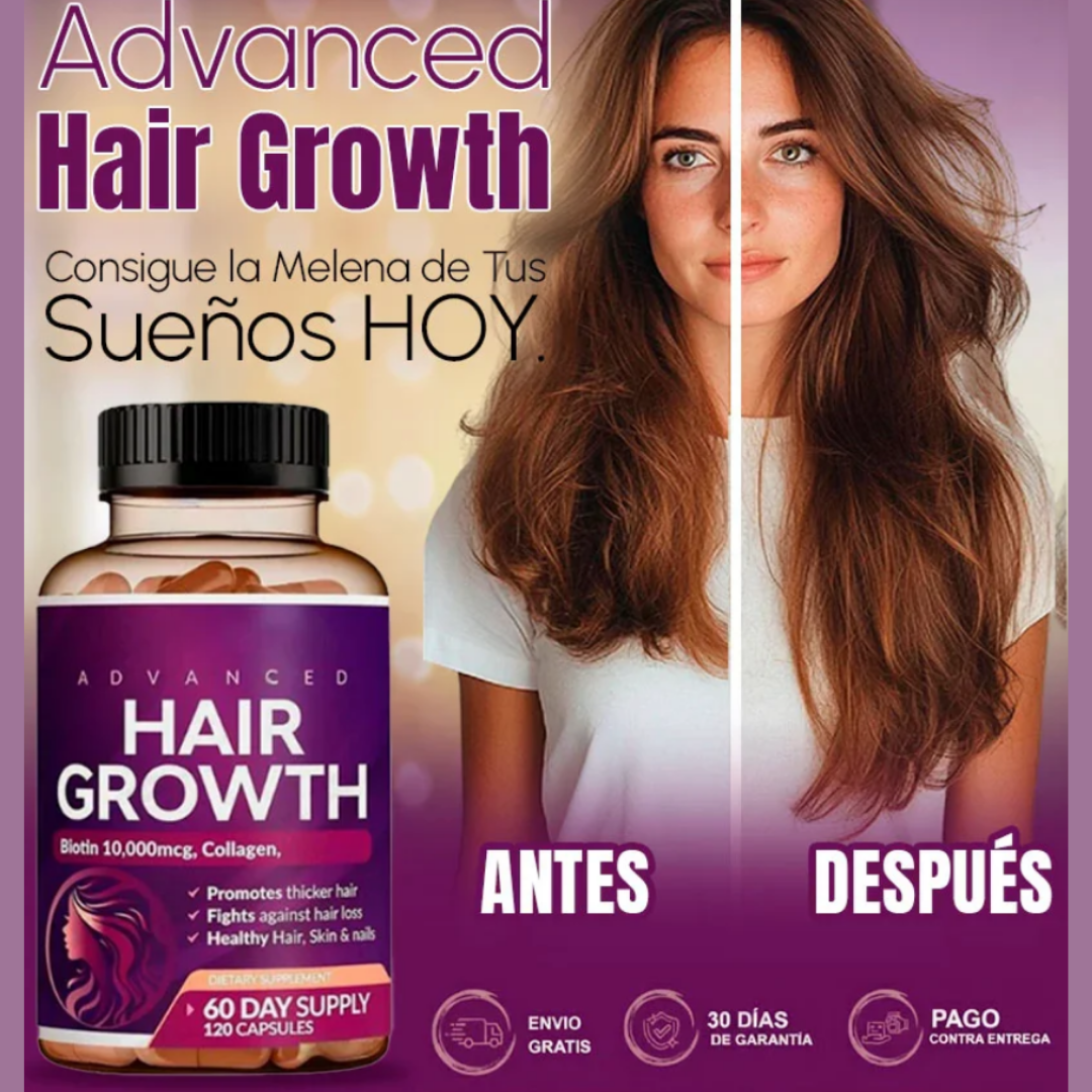 HAIR GROWTH™ - Fortalecimiento y crecimiento de cabello