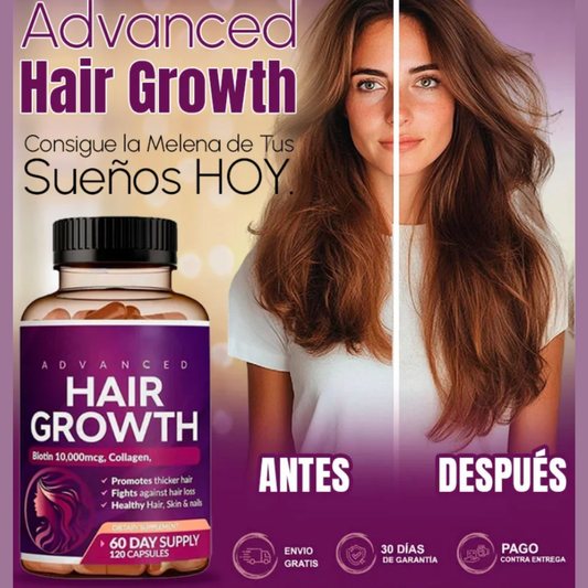 HAIR GROWTH™ - Fortalecimiento y crecimiento de cabello