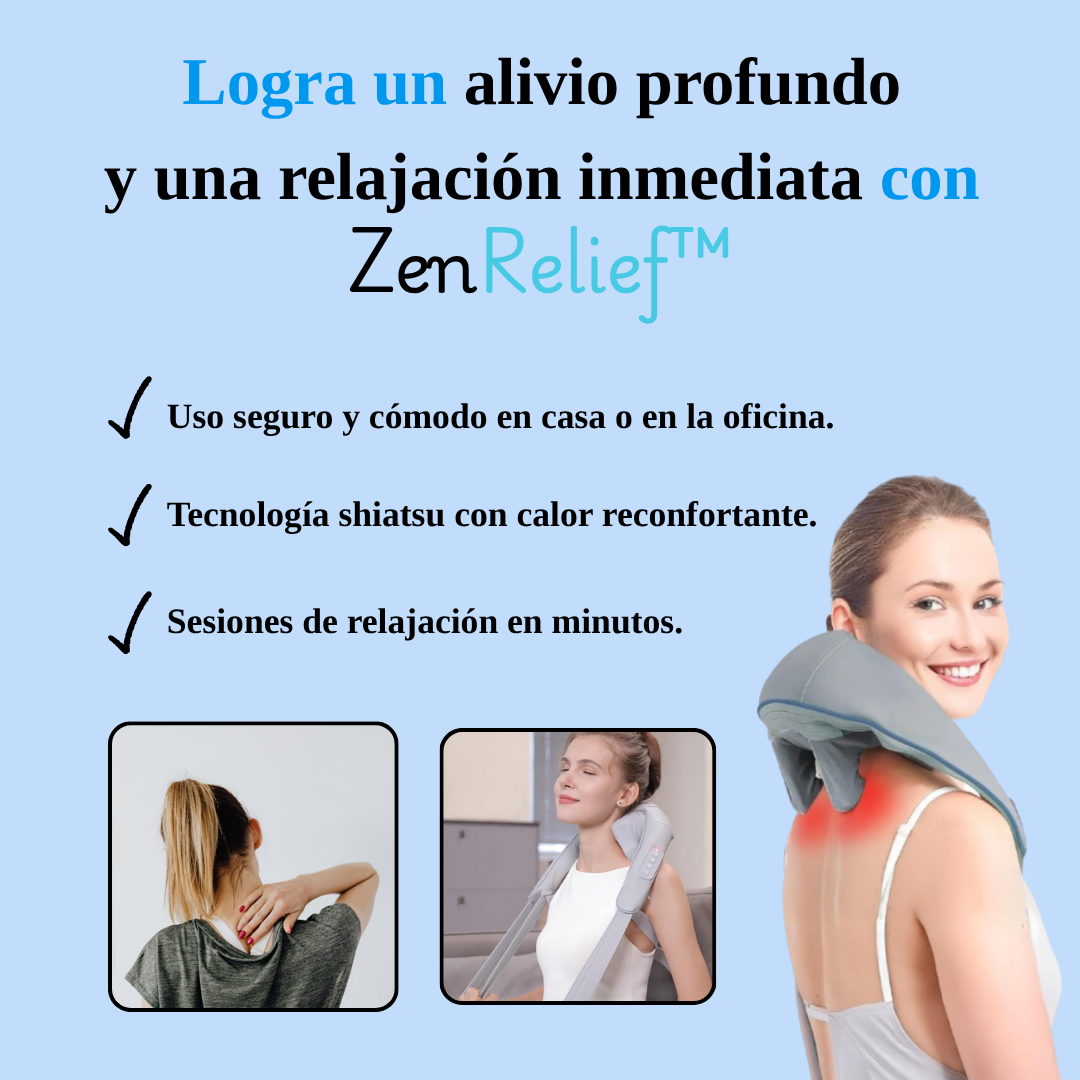 ZenRelief™ – Tu Terapia Antiestrés en Casa
