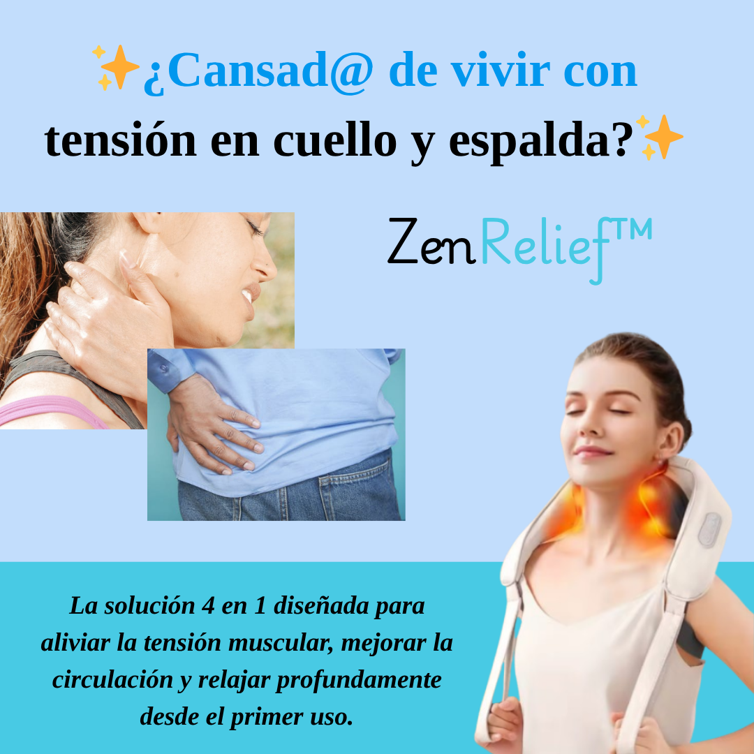 ZenRelief™ – Tu Terapia Antiestrés en Casa